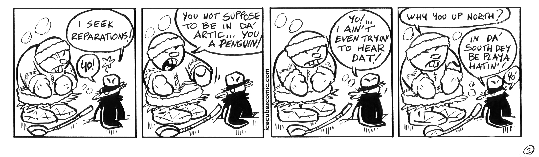 ICECUBES the comic strip #002