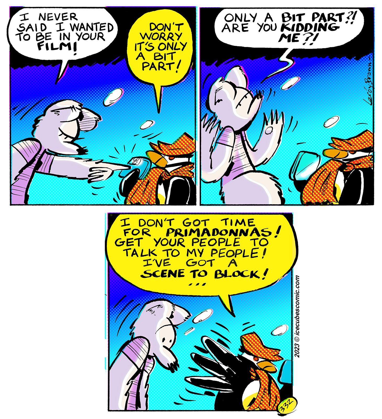 ICECUBES the comic strip #332 - mobile